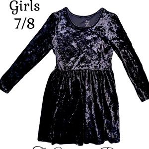 Girls 7/8 The Children’s Place Velvet Dress